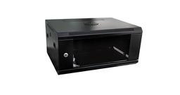 [RACK-4U/600x450] VDI RACK 4U/600x450 NEGRU WALL-MOUNT 19'' H=30cm