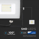PROIECTOR CU LED 20W 4000K 1600 lm IP65 NEGRU