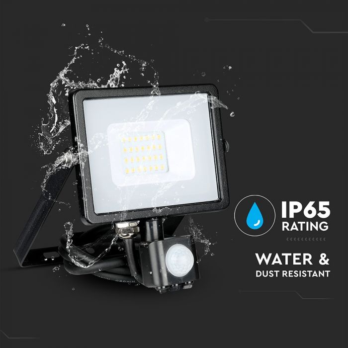 PROIECTOR CU LED SENZOR 20W 4000K 1600 lm IP65