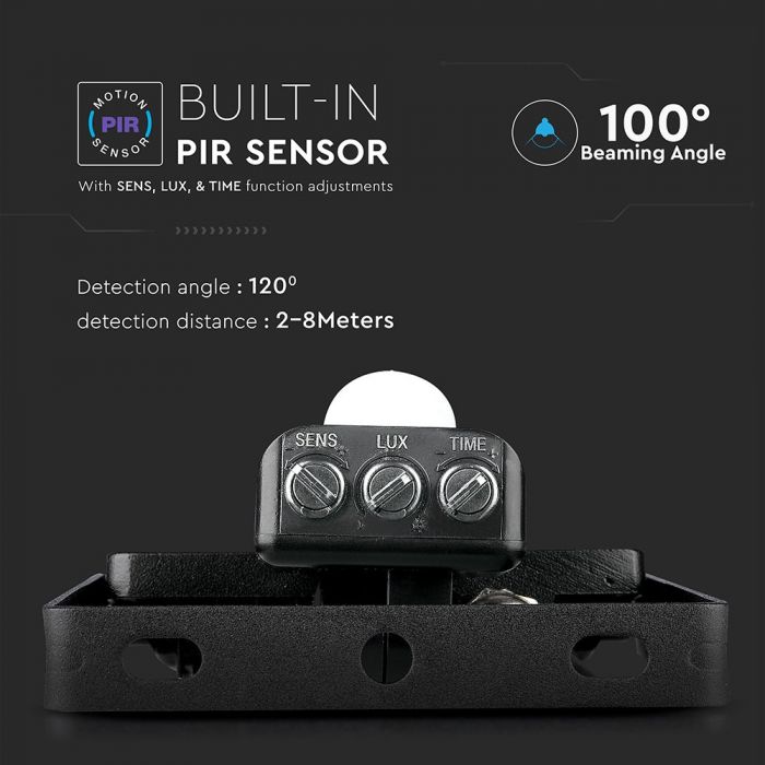 PROIECTOR CU LED SENZOR 20W 4000K 1600 lm IP65