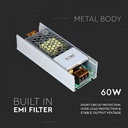 LED TRANSF 24V 60W IP20 3261