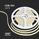 LED BANDA 24V IP65 4000K 10W 840 lm/m LED COB (5ml/rola) (IP67) 23139