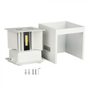 CIL ARH APLICA 3000K 5W 700 lm PATRATA ALBA 2-WAY IP65 VT