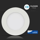DOWNLIGHT CU LED 3000K 12W 1000 lm IP20 ROTUND D=170x12mm VT