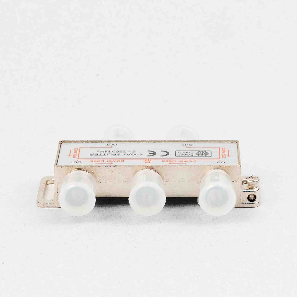 SPLITTER TV 4 CAI FC-4SPLT-ST-KN 2400 Mhz