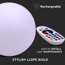 CIL ARH SFERA RGB D=40CM DECORATIVA CU TELECOMANDA IP54 VT