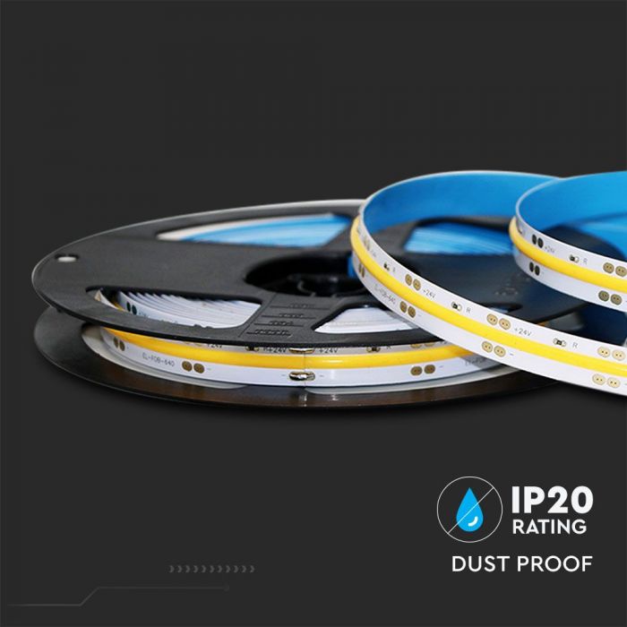 LED BANDA 24V IP20 4000K 10W 800lm/m (5ml/rola)