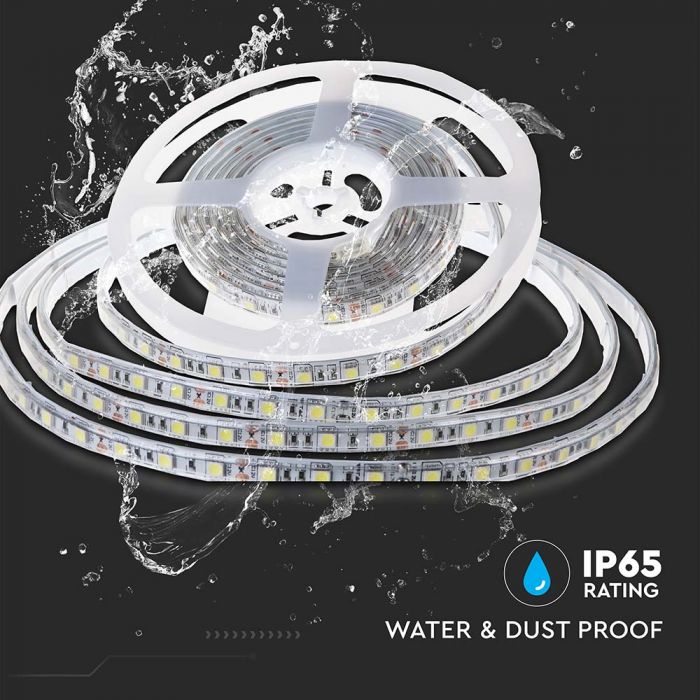 LED BANDA 24V IP65 4000K 8W 750 lm/m (10ml/rola)
