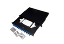 FO PATCH PANEL ODF 12 FIBRE RACKABIL 1U SIMPLEX ECHIPAT SC/PC