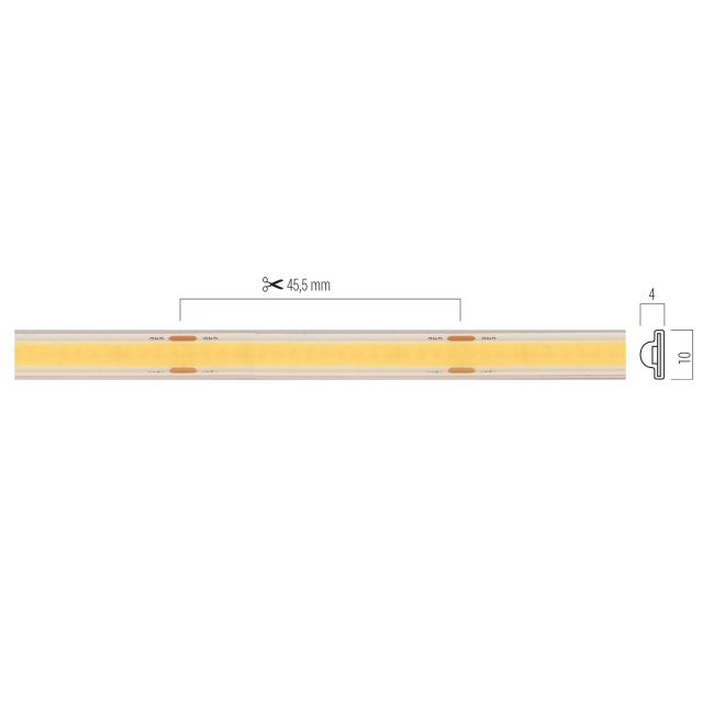ARX BANDA LED 12W/M 3000K 512LED/M SLS03WW67CL