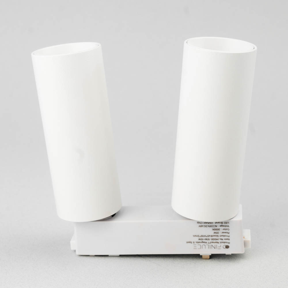 FT MAGNETIC S SPOT 10W+10W 3000K WH