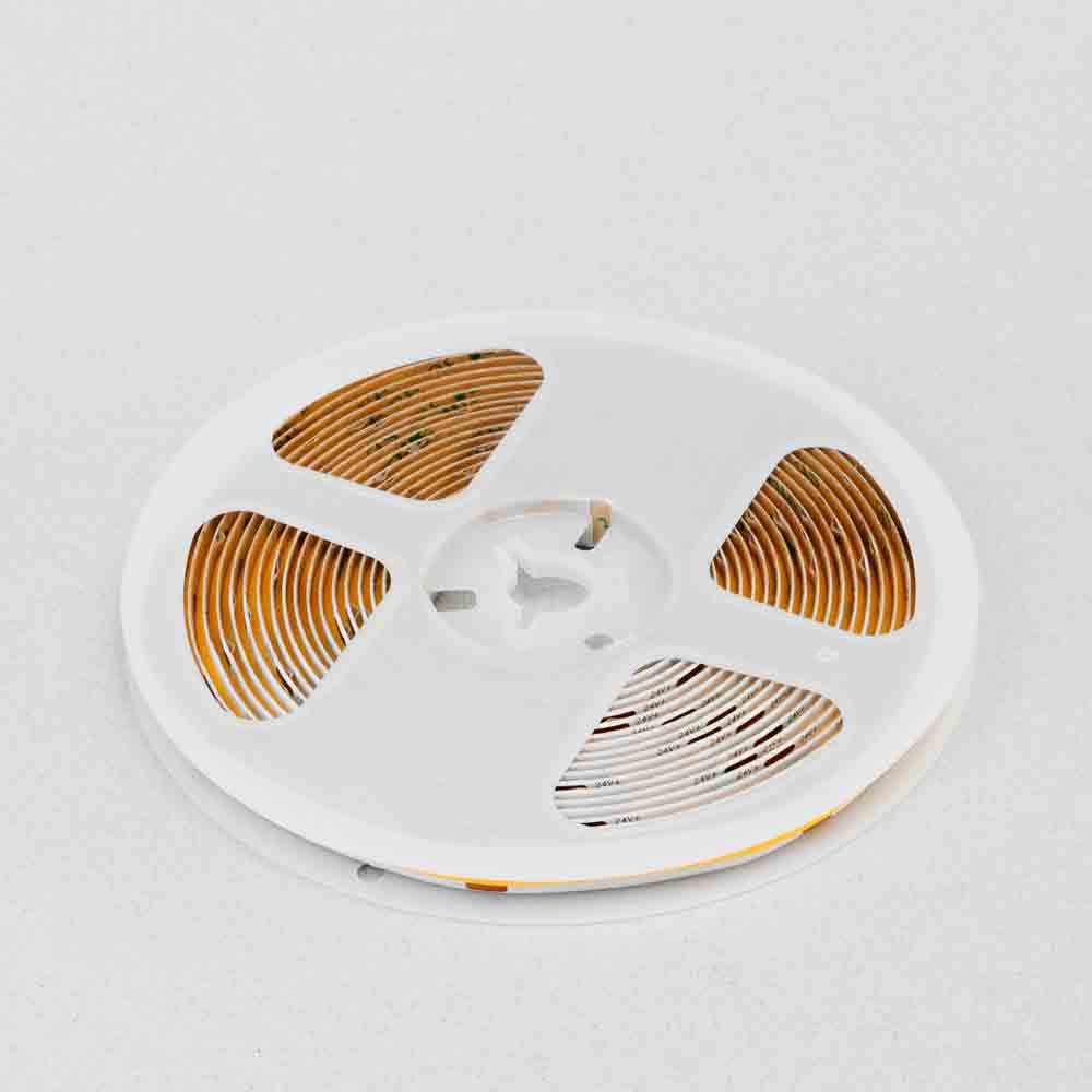 FT LED STRIP 24VDC COB 10W/M 4000K 480LED/M IP44 8MM 5M 5ANI