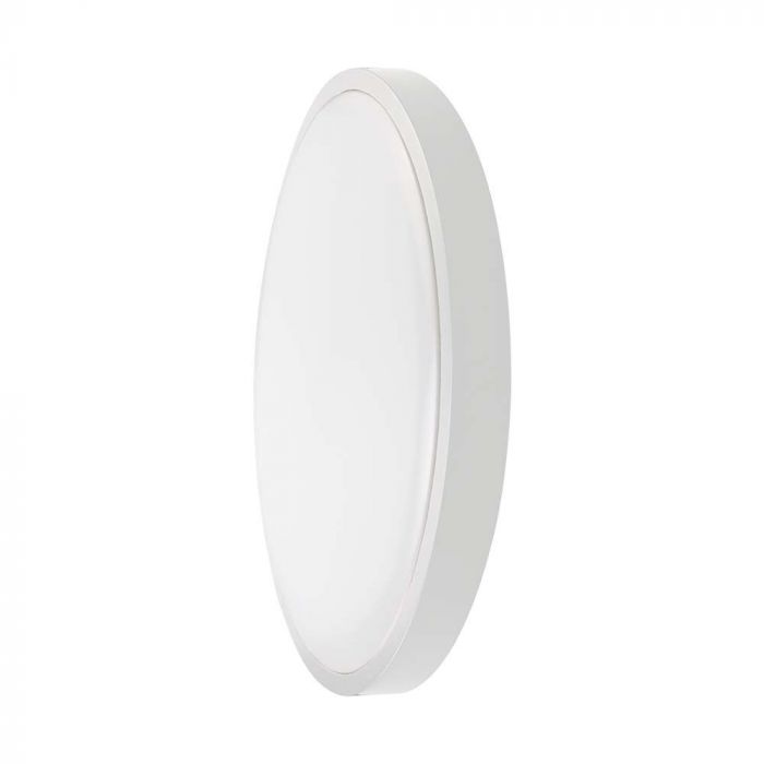 CIL PLAFONIERA SENZOR IP44 4000K 24W 2500 lm ROTUNDA D:350x61mm ALBA 76631