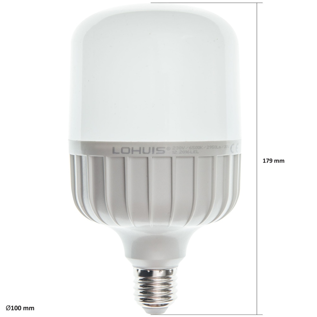 LOH BEC LED E27 T100 30W 2950lm 3000K