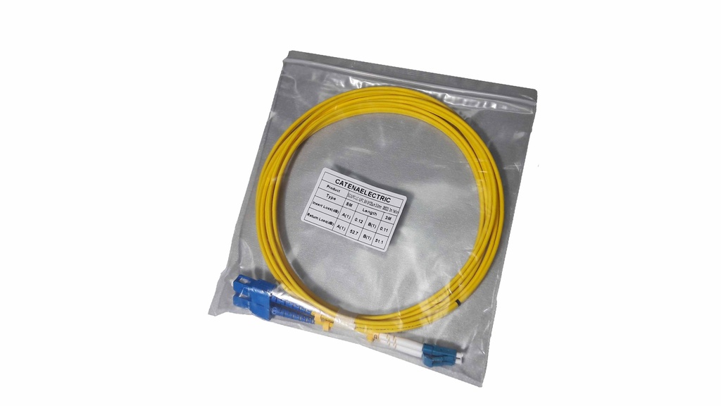FO PATCH CORD SM SC-LC 3M DUPLEX