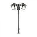 STALP NEGRU 3xE27 H=1990mm ALU