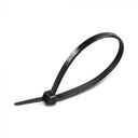 V-TAC COLIER PVC 150x3.5 NEGRU 100 BUC/SET VT