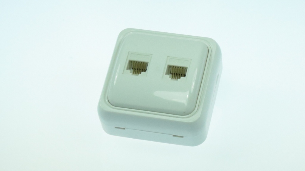 VDI PRIZA DUBLA UTP CAT.6 PT S024_C6