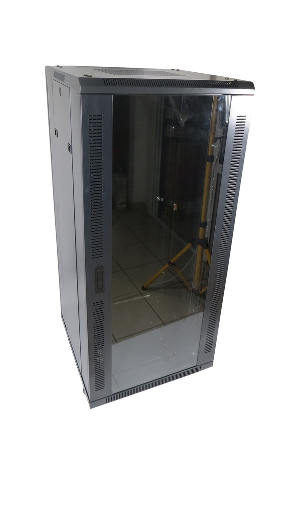 VDI RACK 24U/600x600 ECHIPAT CU 4 VENTILATOARE 220V 19''