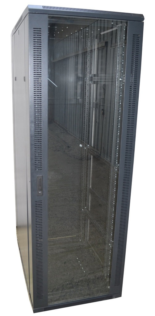 VDI RACK 47U/800x1000 ECHIPAT CU 4 VENTILATOARE 220V 19'' H=225cm