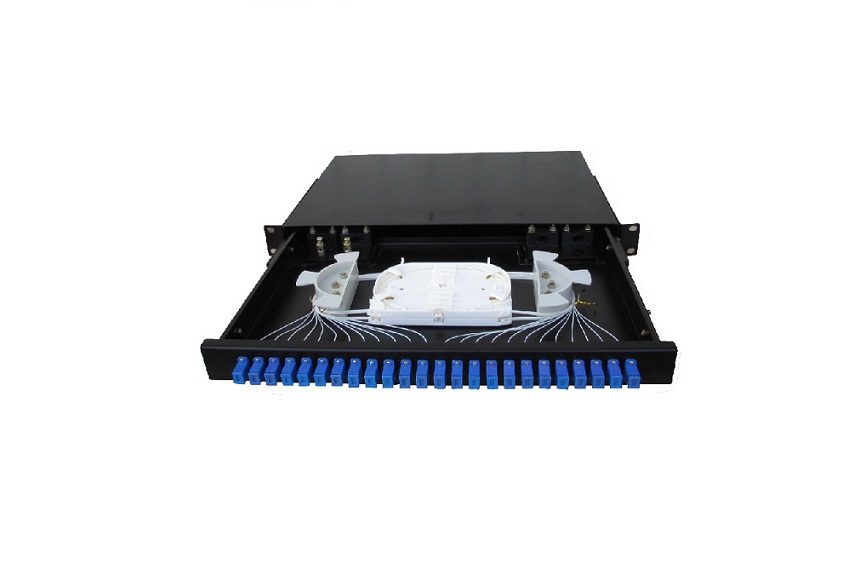 FO PATCH PANEL ODF 24 FIBRE RACKABIL 1U DUPLEX ECHIPAT LC/PC BELDEN