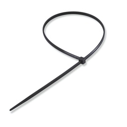 [839.52100] COLIER PVC 100x2.5 NEGRU SCAME 100 buc/set 839.52100