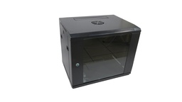 [SMK6409] RACK 9U/600x450 NEGRU WALL-MOUNT 19'' H=51cm